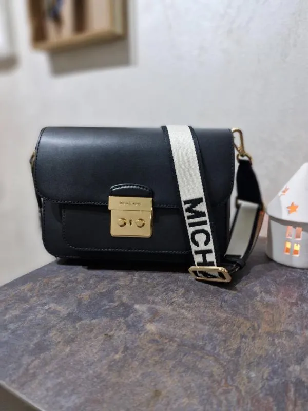 Geantă crossbody Michael Kors | Negru, Piele naturală - Image 2