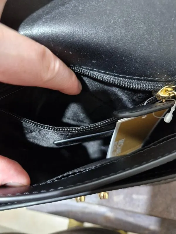 Geantă crossbody Michael Kors | Negru, Piele naturală - Image 7
