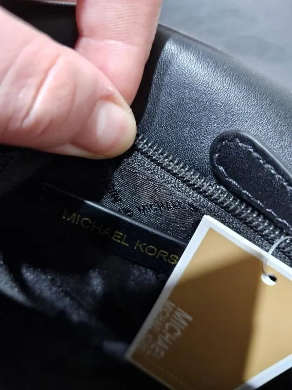 Geantă crossbody Michael Kors | Negru, Piele naturală - Image 8