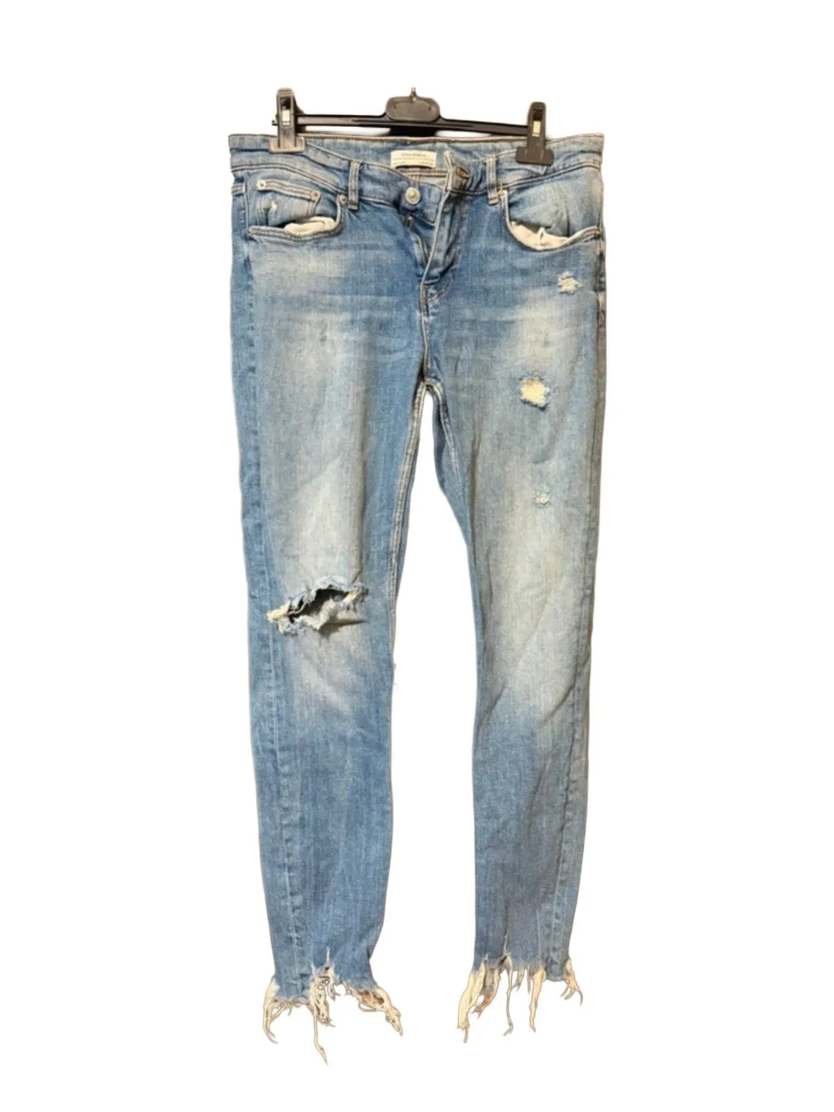 Blugi Zara EU 38 | Bleu, Lungi