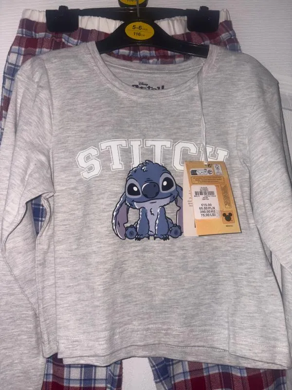 Pijamale Primark XXS | Gri, Carouri - Image 2
