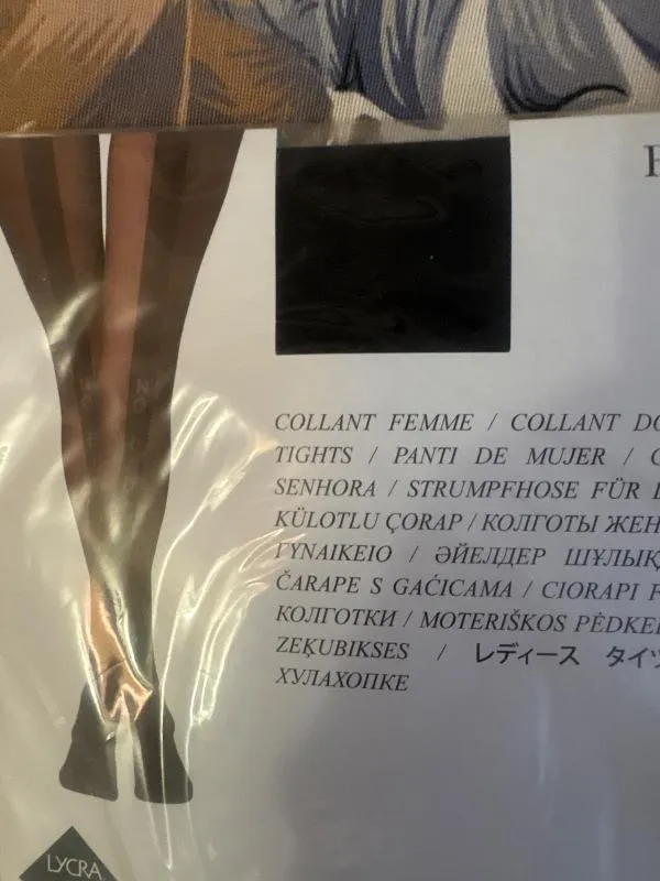 Ciorapi Calzedonia M | Negru, Poliamidă - Image 6