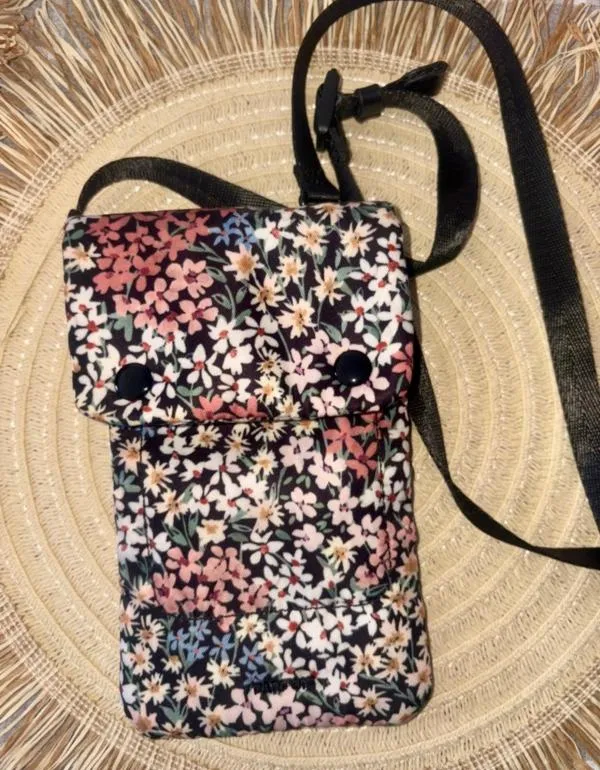 Geantă pentru telefon Parfois | Multicolor, Floral & Tropical - Image 2