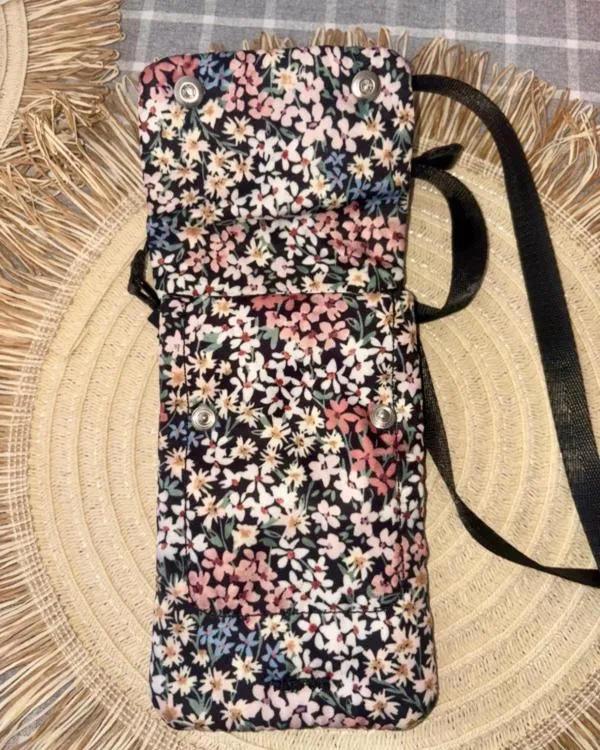 Geantă pentru telefon Parfois | Multicolor, Floral & Tropical - Image 7
