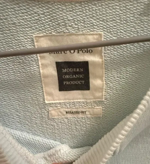 Bluză Marc O'Polo XL | Verde mentă, Logo - Image 5