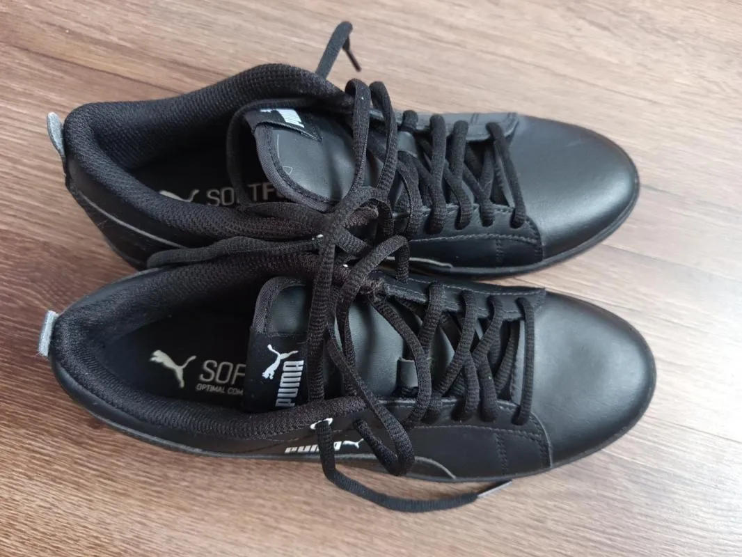 Sneakers Puma EU 37.5 | Negru, Piele naturală - Image 5
