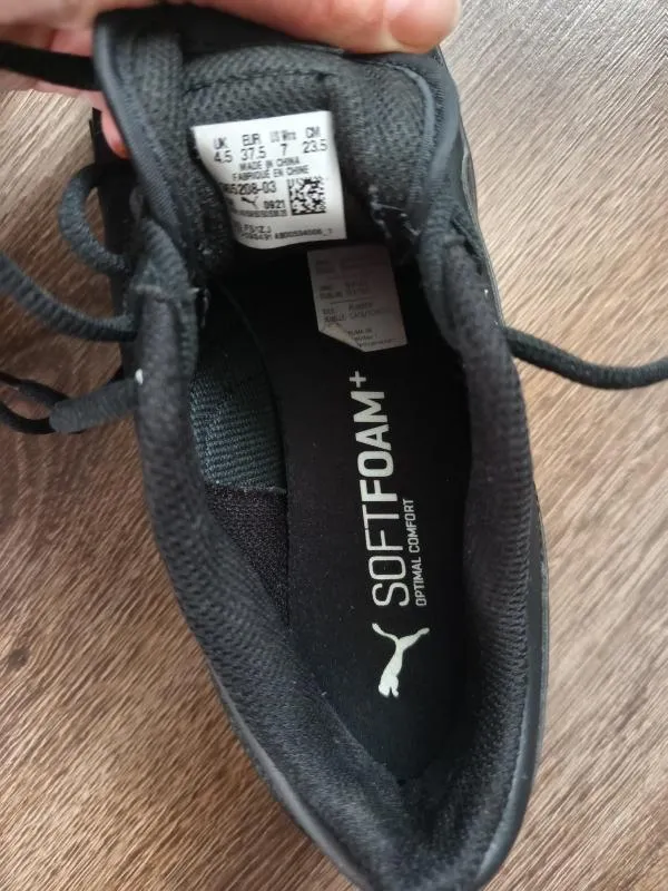 Sneakers Puma EU 37.5 | Negru, Piele naturală - Image 6