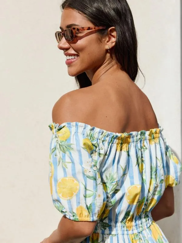 Salopetă Next XL | Multicolor, Lungă, Mânecă scurtă, Floral & Tropical, Bumbac - Image 6