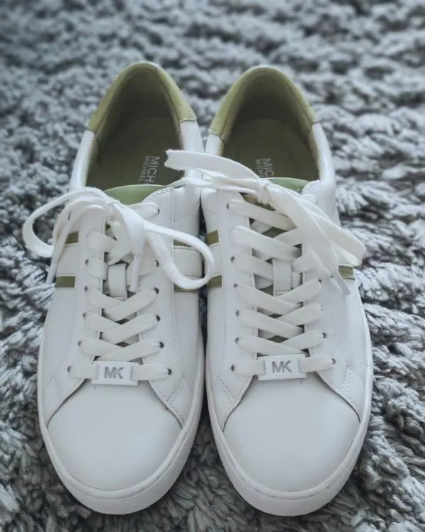Sneakers Michael Kors EU 37 | Alb, Monocrom, Piele naturală - Image 8