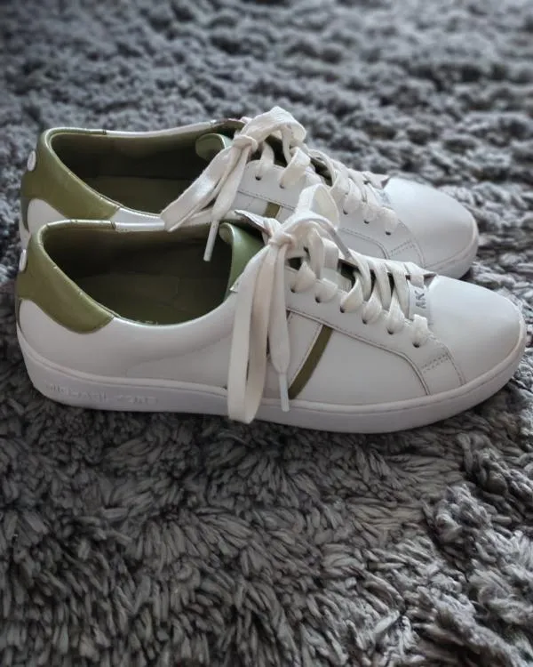Sneakers Michael Kors EU 37 | Alb, Monocrom, Piele naturală - Image 2