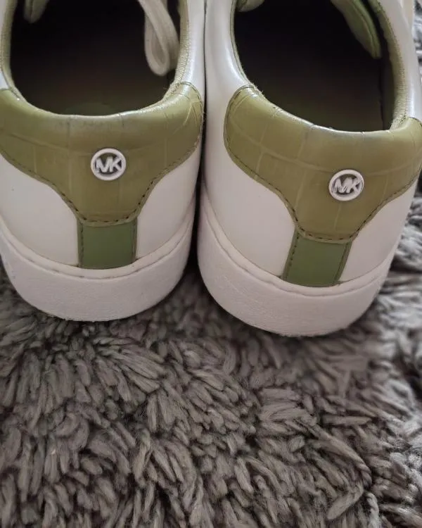 Sneakers Michael Kors EU 37 | Alb, Monocrom, Piele naturală - Image 4