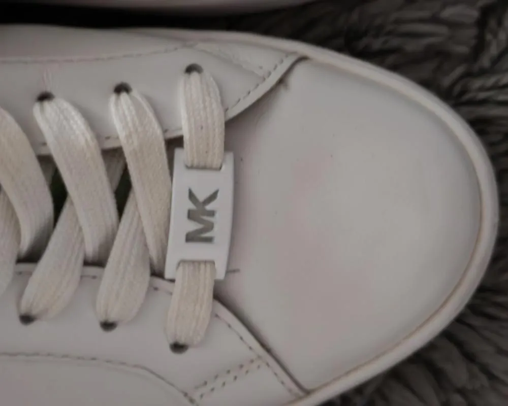 Sneakers Michael Kors EU 37 | Alb, Monocrom, Piele naturală - Image 5