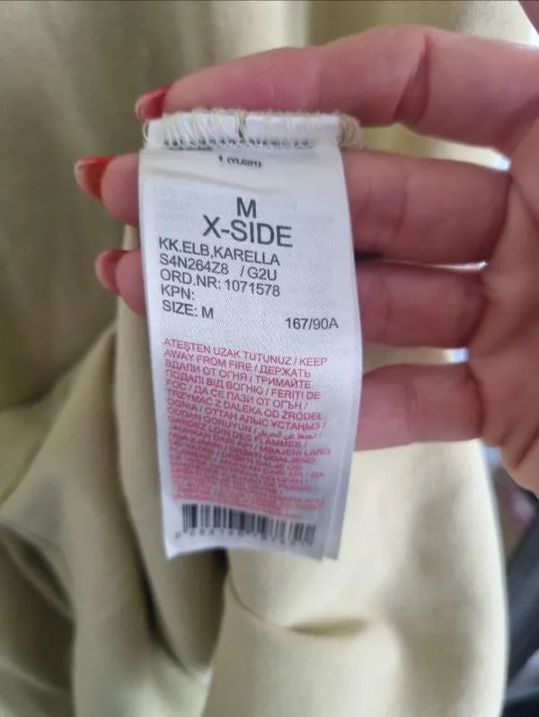 Rochie mulată XSIDE M | Khaki, Maxi, Bretele subțiri, Monocrom - Image 11