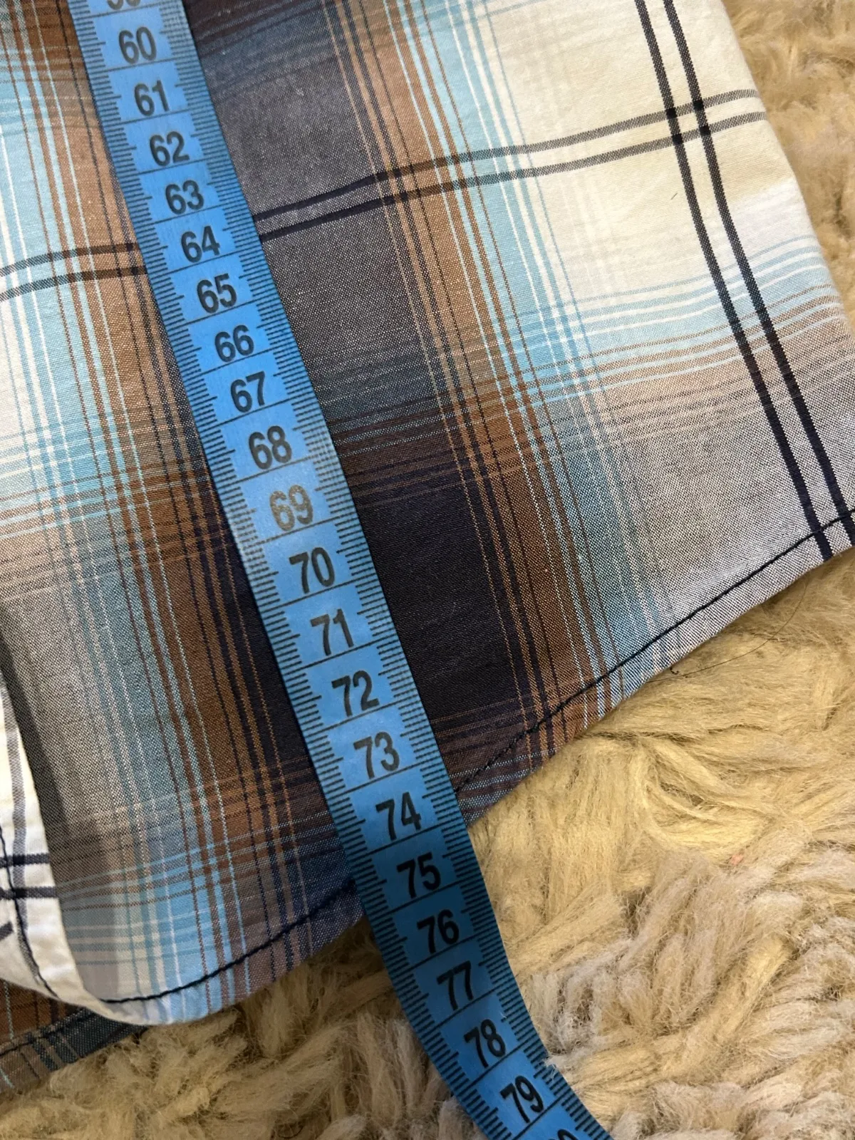 Cămașă cu carouri Casa | Blanca XL Multicolor, Carouri, Bumbac - Image 7