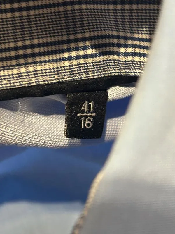 Cămașă Tommy Hilfiger L | Bleu, Monocrom, Bumbac - Image 5