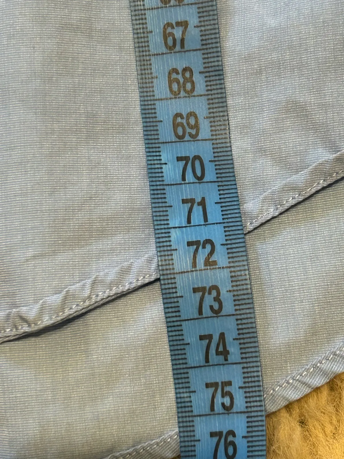 Cămașă Tommy Hilfiger L | Bleu, Monocrom, Bumbac - Image 9