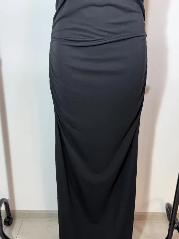 Rochie de seară Next EU 42 | Negru, Maxi, Bretele după gât - Image 5