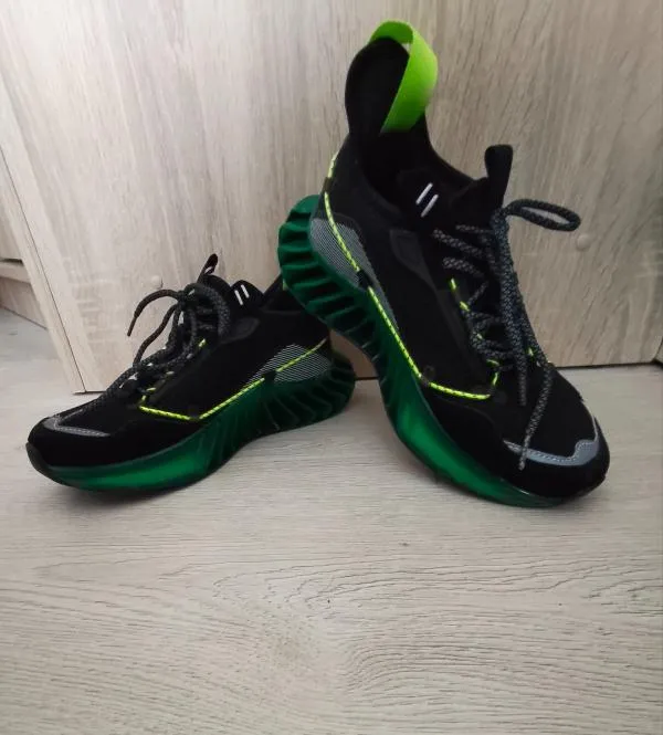 Sneakers Gryxx EU 40 | Verde, Abstract & Color Block, Sintetic - Image 2