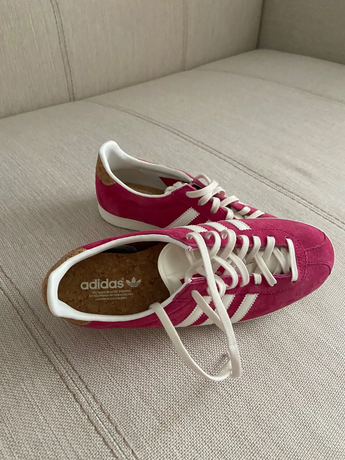 Sneakers adidas Originals EU 38 2/3 | Fuchsia, Piele întoarsă Suede - Image 3