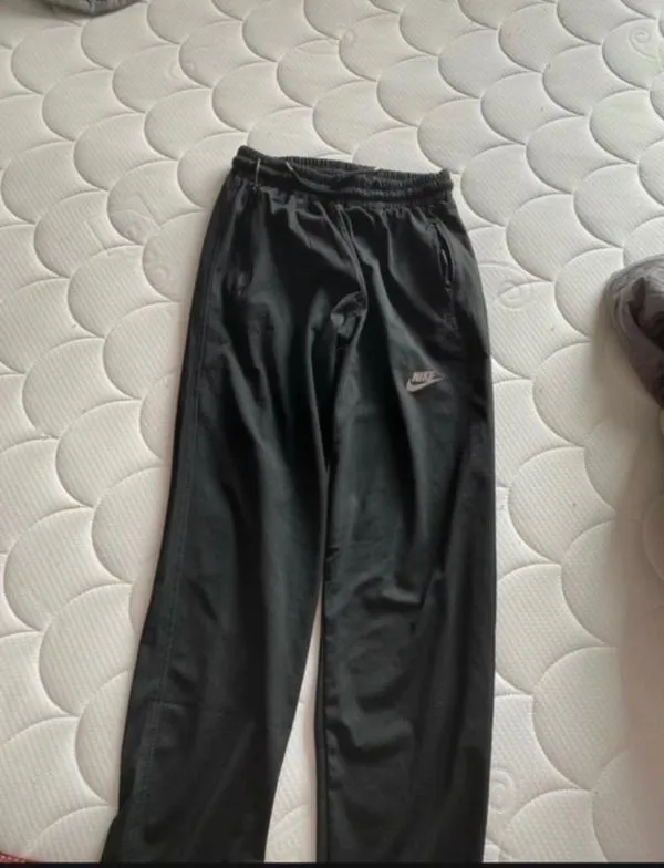Pantaloni sport Nike S | Negru, Logo, Bumbac - Image 5
