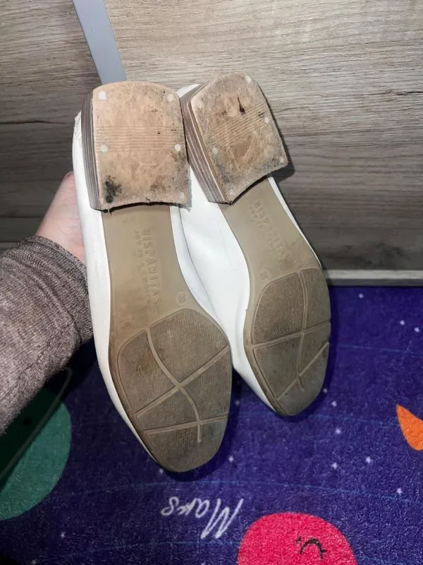 Pantofi cu toc mic Hispanitas EU 38 | Bej, Piele naturală - Image 5