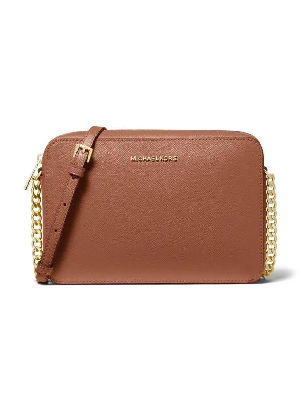 Geantă crossbody Michael Kors | Maro, Piele naturală