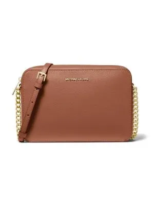 Geantă crossbody Michael Kors | Maro, Piele naturală