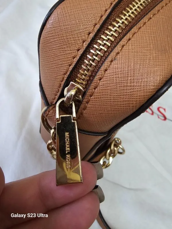 Geantă crossbody Michael Kors | Maro, Piele naturală - Image 7