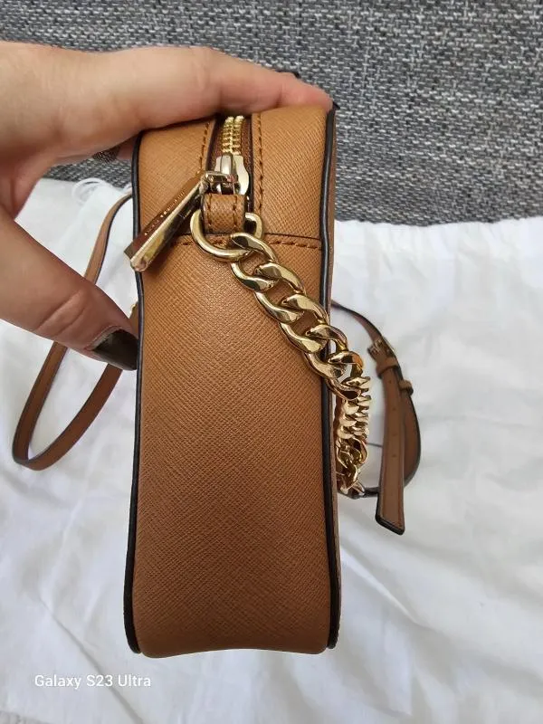 Geantă crossbody Michael Kors | Maro, Piele naturală - Image 9