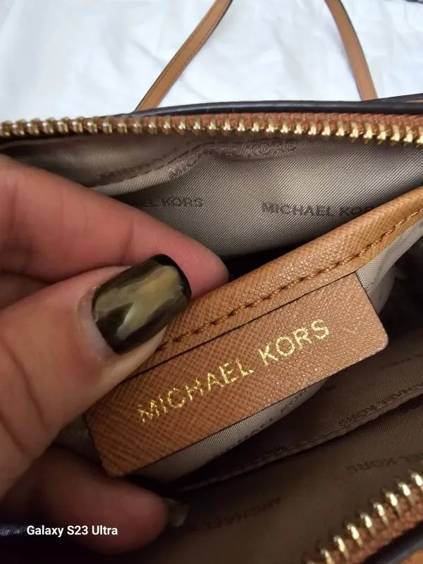 Geantă crossbody Michael Kors | Maro, Piele naturală - Image 10