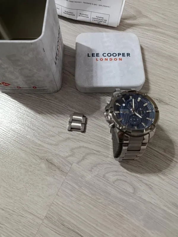 Ceas Lee Cooper | Argintiu, Oțel inoxidabil - Image 5