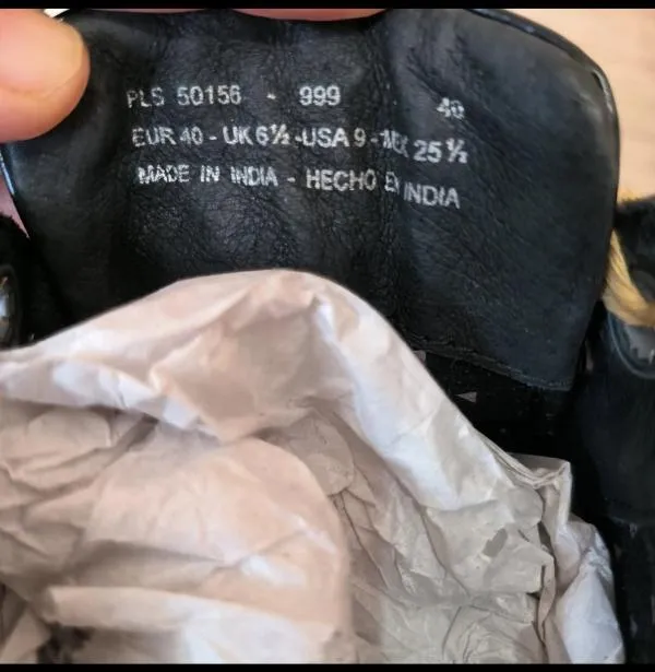 Ghete Pepe Jeans EU 39 | Negru, Poliester - Image 6