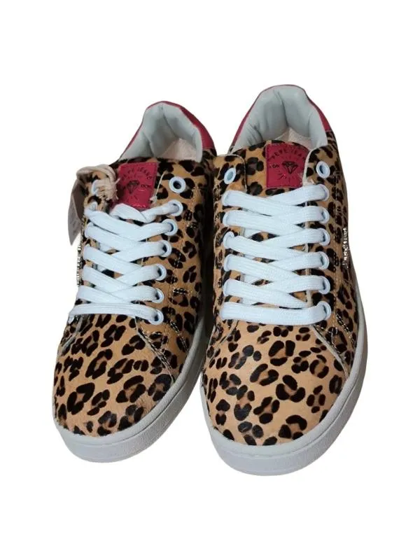 Sneakers Pepe Jeans EU 41 | Auriu, Animal print, Piele ecologică