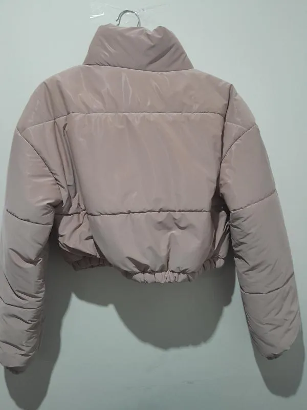 Geacă puffer New Collection M | Roz, Fără glugă - Image 3