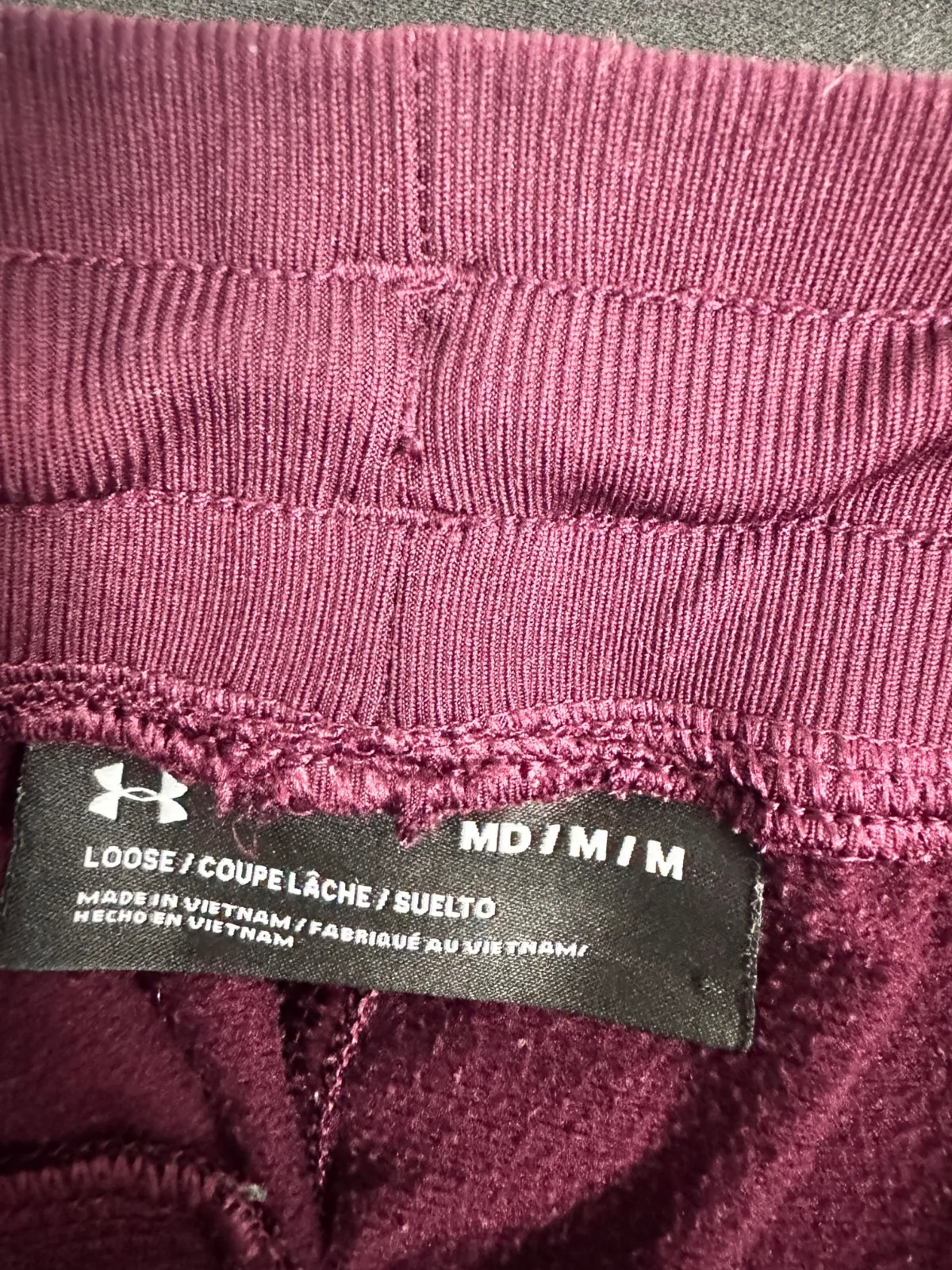 Pantaloni sport Under Armour M | Burgundy - Image 6