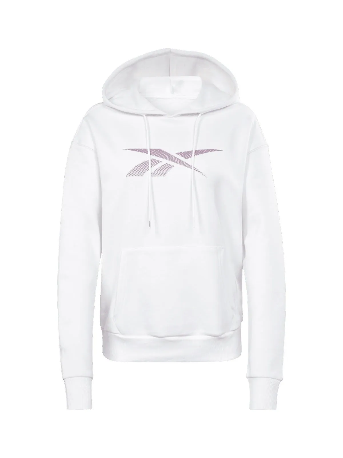 Hanorac sport Reebok M | Alb, Logo
