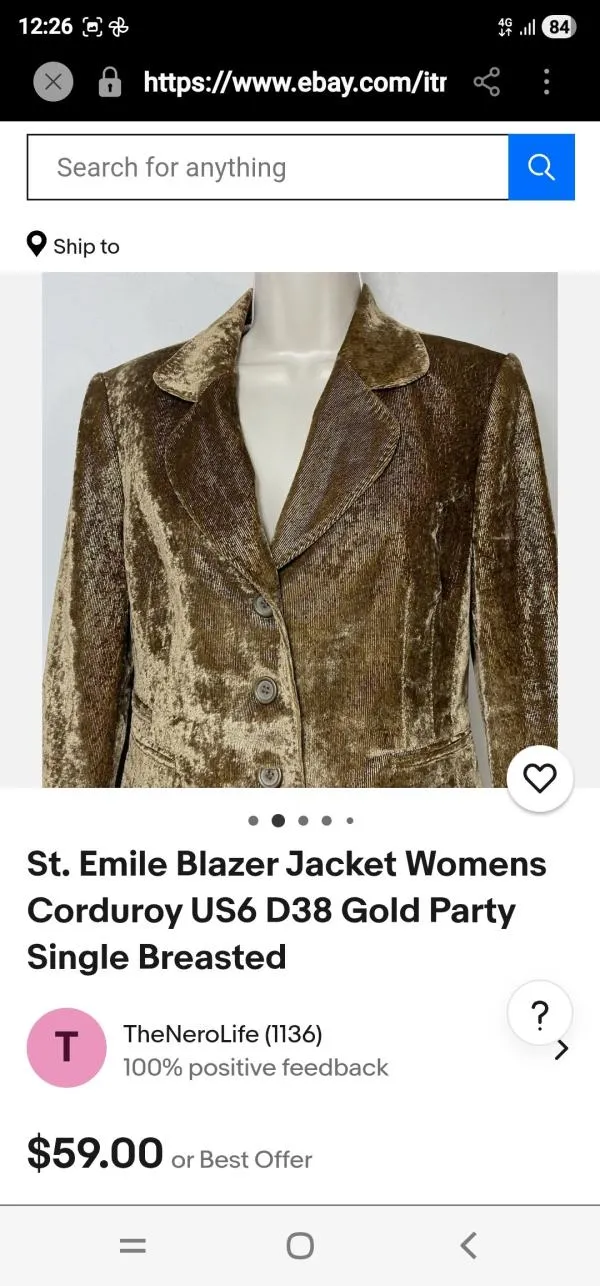 Blazer ST.EMILE EU 38 | Maro, Fără glugă - Image 11