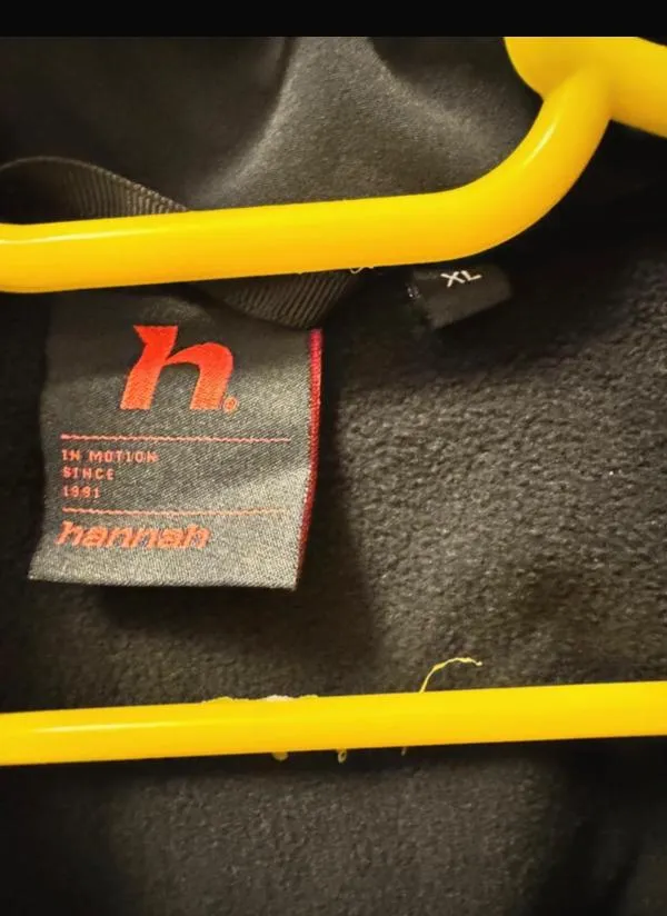 Geacă softshell Hannah XL | Negru, Cu glugă, Logo - Image 9