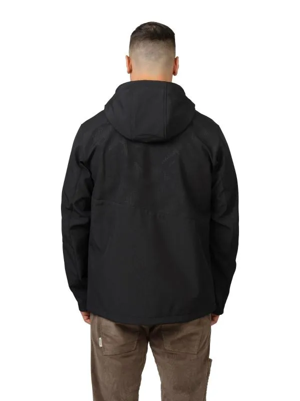 Geacă softshell Hannah XL | Negru, Cu glugă, Logo - Image 5