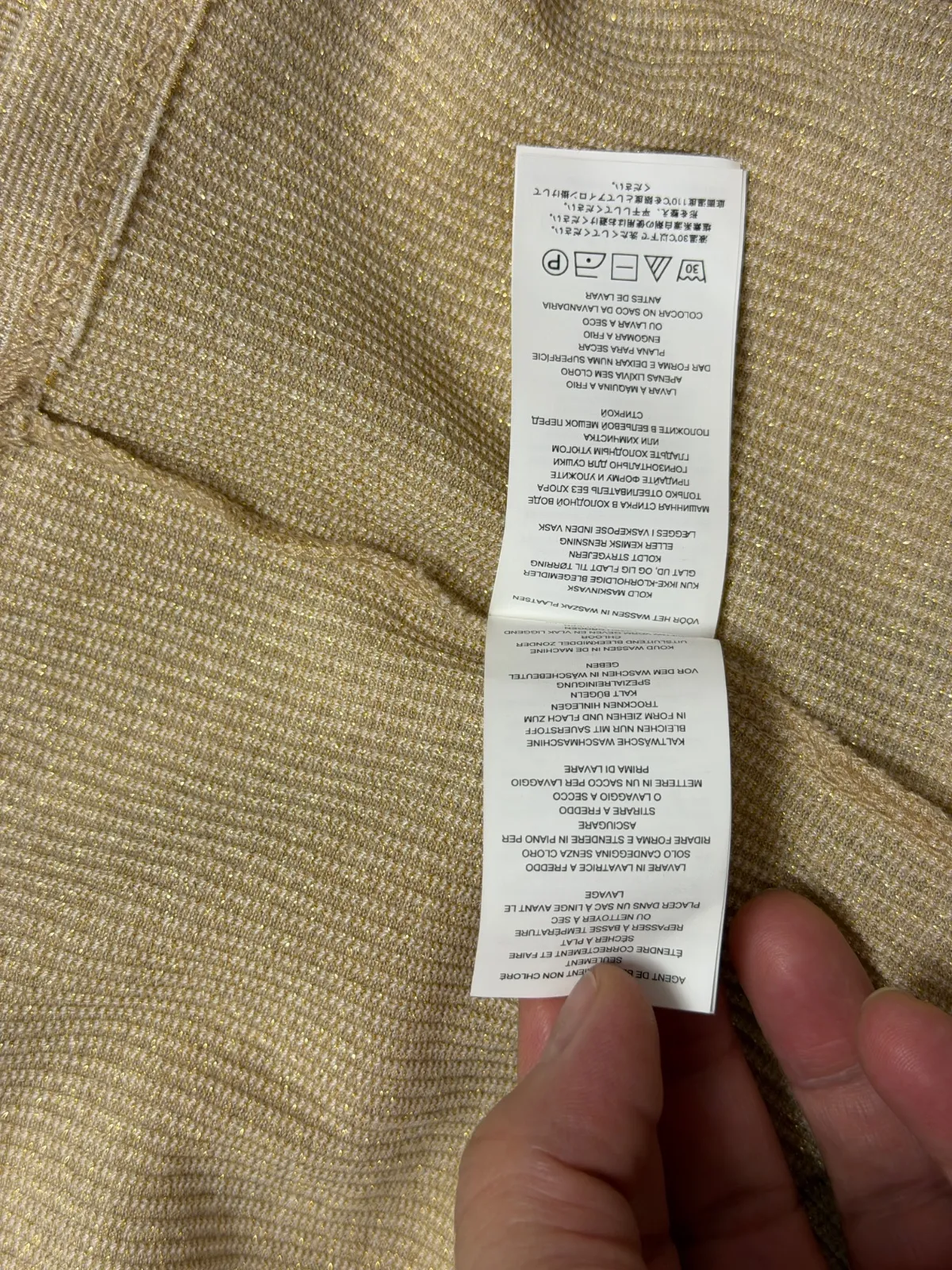 Bluză Michael Kors M | Caramel, Normal, Mânecă trei sferturi, Monocrom, Vâscoză - Image 10