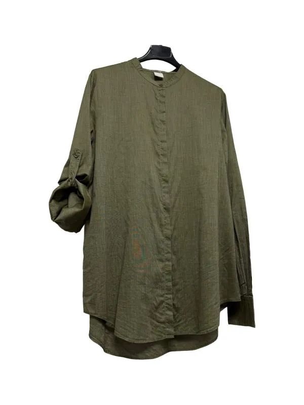 Cămașă Hugo Boss L | Khaki, Normal, Monocrom, Liocel