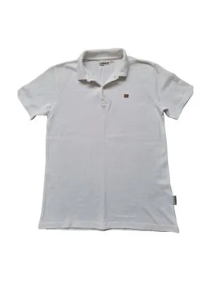 Tricou polo Napapijri Băieți | Alb