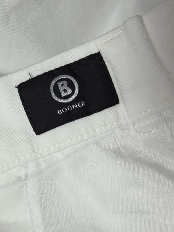 Pantaloni Bogner L | Alb, Lungi, Chino, Monocrom - Image 10