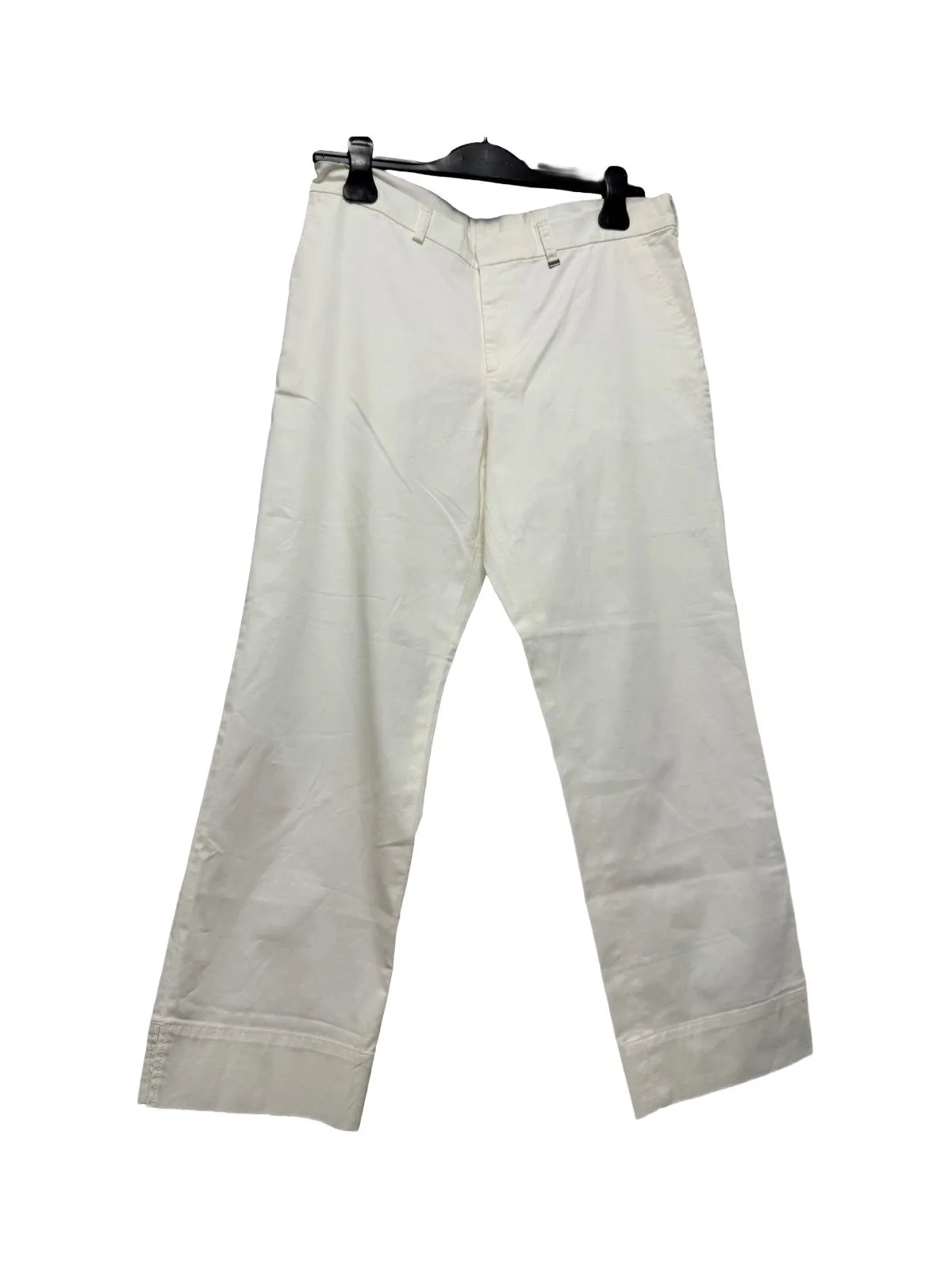 Pantaloni Bogner L | Alb, Lungi, Chino, Monocrom