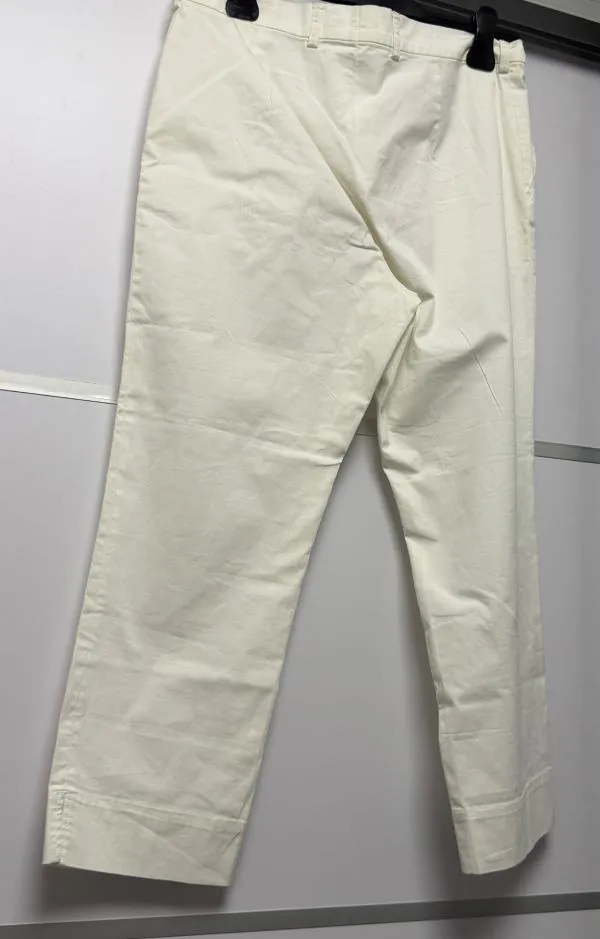 Pantaloni Bogner L | Alb, Lungi, Chino, Monocrom - Image 3
