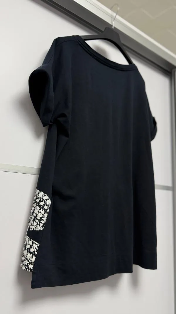 Tricou Marc Cain XL | Negru, Normal, Mânecă scurtă, Abstract & Color Block - Image 6