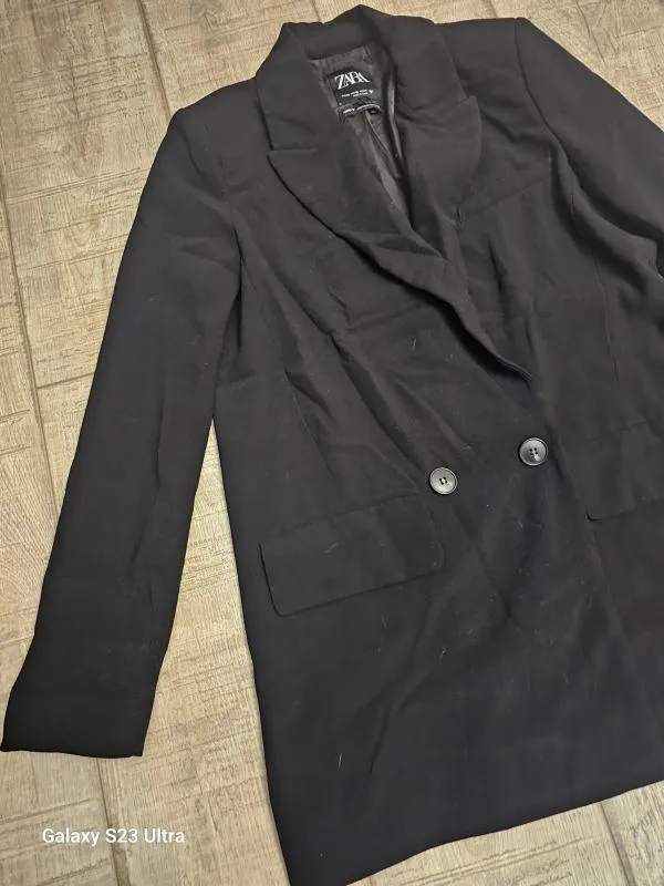 Sacou Zara XS | Negru - Image 5