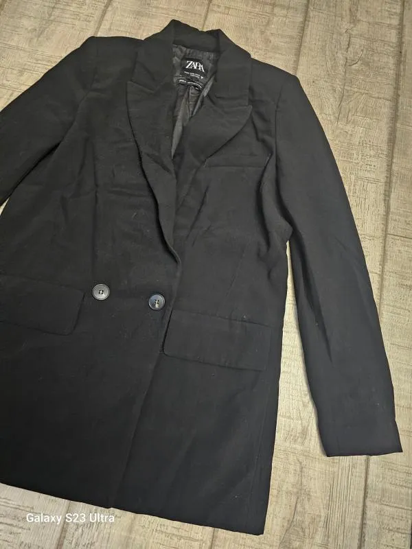 Sacou Zara XS | Negru - Image 6