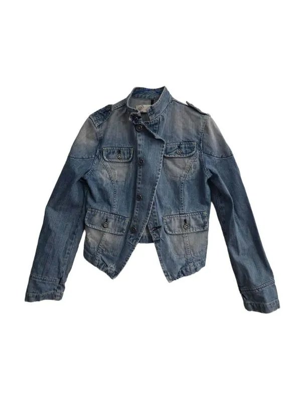 Geacă din denim Tgh sin M | Bleu, Fără glugă, Bumbac