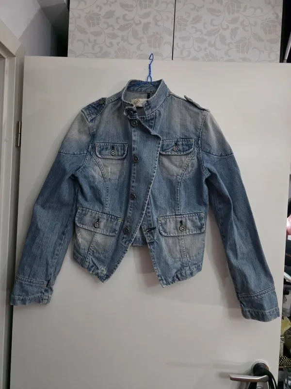 Geacă din denim Tgh sin M | Bleu, Fără glugă, Bumbac - Image 2